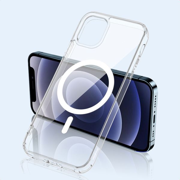 imoshion Coque arrière de protection avec MagSafe Apple iPhone 12 (Pro) - Transparent