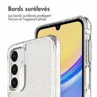 imoshion Coque arrière transparente Pailletée Samsung Galaxy A26 / A16 - Doré