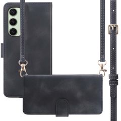 imoshion Etui de télephone portefeuille avec cordon Samsung Galaxy S24 FE - Noir