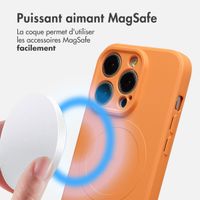 imoshion Coque Couleur avec MagSafe Apple iPhone 14 Pro - Orange