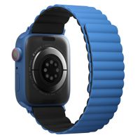 Uniq Bracelet Revix réversible Apple Watch | 44/45/46/49 mm - Caspian (Blue/Black)