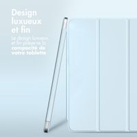imoshion Magnetic etui de téléphone portefeuille Apple iPad Air 11 pouces (2026) M4 / (2025) M3 / (2024) M2 / Air 5 (2022) / Air 4 (2020) - Bleu clair