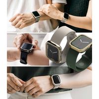 Ringke Style de lunette Apple Watch 7 / 8 / 9 - 41 mm - Hairline Bolts Gold