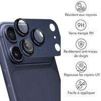 imoshion Protection Caméra en verre trempé 2 Pack Apple Apple iPhone 17 Pro - Deep Blue