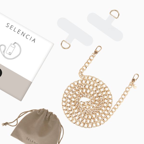 Selencia Bold Chain (cordon long 130 cm) - Gold