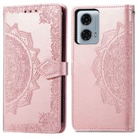 imoshion Etui de télephone Mandala Motorola Moto G24 Power - Rose Doré