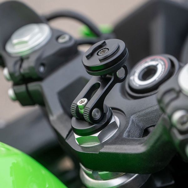 SP Connect Support de téléphone Moto Stem Mount Pro pour moto pour coques SPC+ - Noir