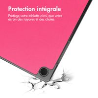 imoshion Coque tablette Trifold Samsung Galaxy Tab A9 Plus - Pink