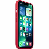 Apple Coque en silicone MagSafe Apple iPhone 13 Pro - Rouge
