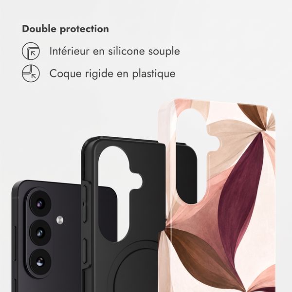 Selencia Coque arrière Vivid avec MagSafe Samsung Galaxy S26 FE - Silk Spirit
