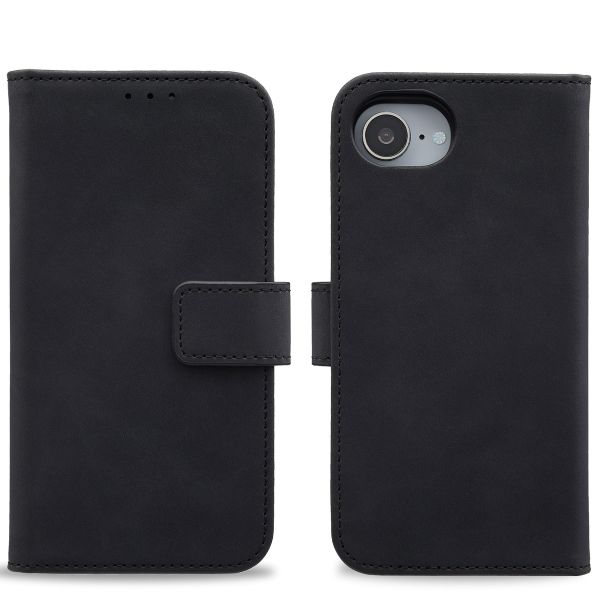 imoshion Etui de télephone luxe 2-en-1 amovible Apple iPhone 17e / 16e - Noir