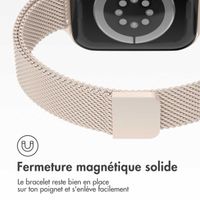 imoshion Bracelet slim Milanese Apple Watch | 38/40/41/42 mm - Starlight