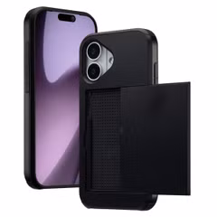 imoshion Coque arrière avec porte-cartes Apple iPhone 17 - Noir