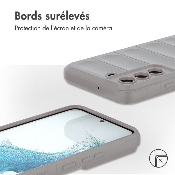 imoshion EasyGrip Backcover Samsung Galaxy S22 - Gris