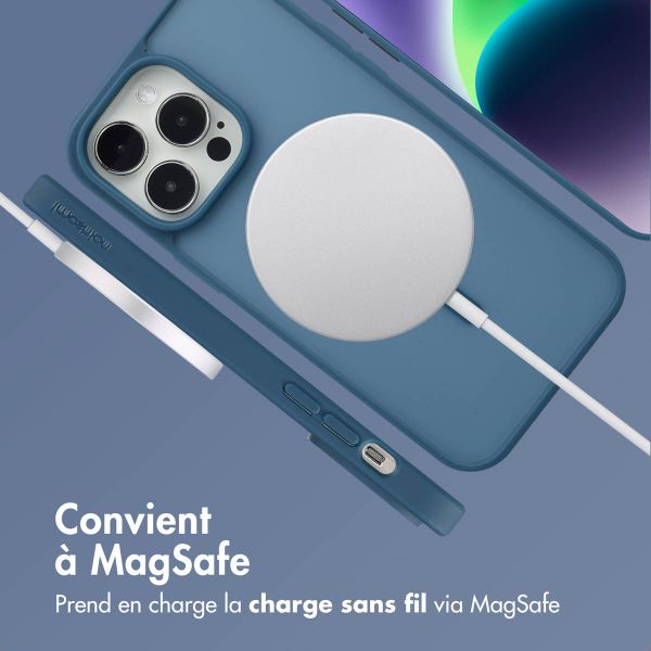 imoshion Coque Color Guard avec MagSafe Apple iPhone 14 Pro Max - Bleu foncé
