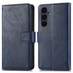 imoshion Étui de télephone portefeuille de luxe Samsung Galaxy S25 FE - Bleu foncé