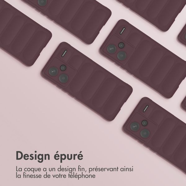 imoshion EasyGrip Backcover Xiaomi Redmi Note 13 Pro Plus (5G) - Aubergine