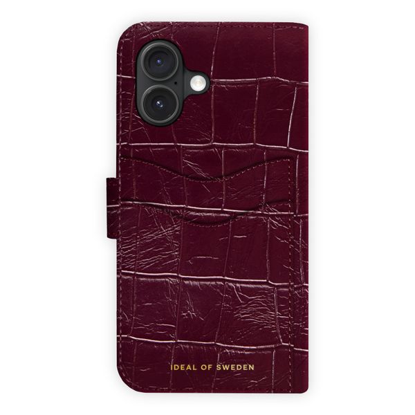 iDeal of Sweden Magnet Wallet+ Étui portefeuille Apple iPhone 17 - Fine Wine