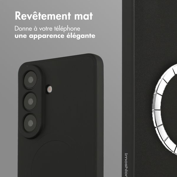 imoshion Coque Couleur avec MagSafe Samsung Galaxy S26 Plus - Noir