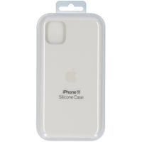 Apple Coque en silicone Apple iPhone 11 - White