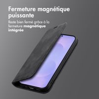 imoshion Étui de téléphone portefeuille Slim Samsung Galaxy S26 - Noir