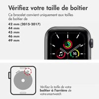 Burga Bracelet acier Apple Watch | 44/45/46/49 mm - Argent