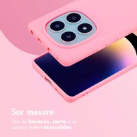 imoshion Coque Couleur Xiaomi Redmi Note 14 Pro (5G) - Bubblegum Pink
