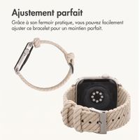 imoshion Bracelet en velours côtelé Apple Watch | 38/40/41/42 mm - Beige