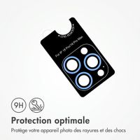 imoshion Lot de 2 protections d'objectif de caméra pour Apple iPhone 18 Pro / 18 Pro Max - Light Blue