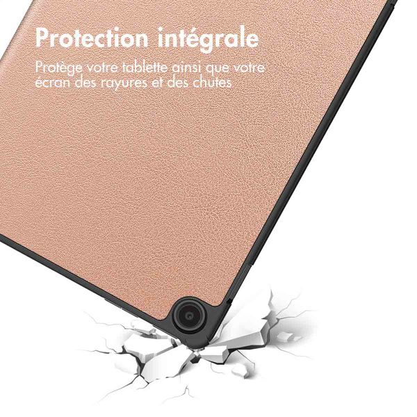 imoshion Coque tablette Trifold Amazon Fire Max 11 - Rose Doré