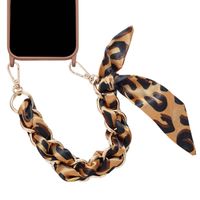 Selencia Bracelet de luxe avec écharpe - Marron