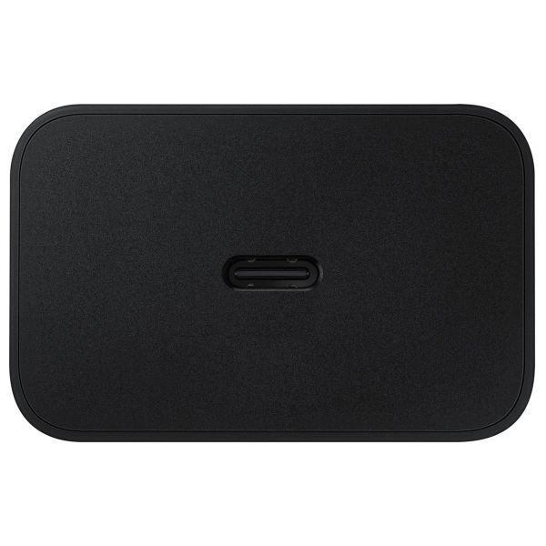 Samsung Adaptateur de charge USB-C Super Fast Charging original en emballage d'usine - 45 watts - Noir