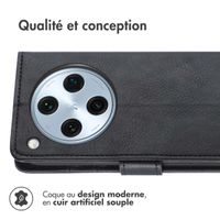 imoshion Étui de télephone portefeuille de luxe Oppo Find X8 Pro - Noir