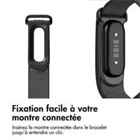 imoshion Bracelet en nylon Fitbit Air - Noir