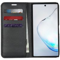 imoshion Étui de télephone portefeuille de luxe Samsung Galaxy Note 10 - Noir