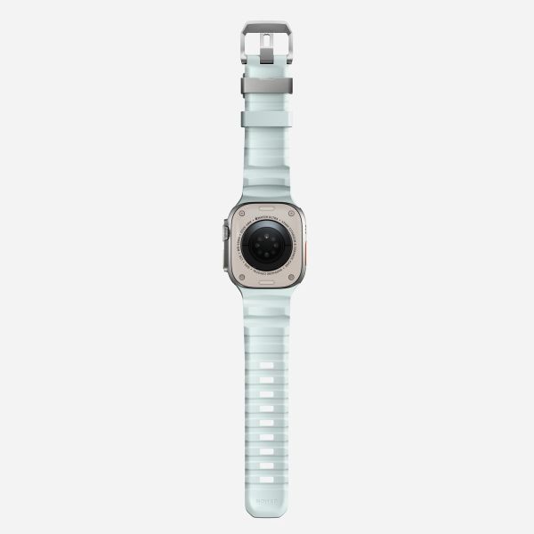 Nomad Bracelet Rocky Point Apple Watch | 44/45/46/49 mm - Icy Blue Glow TItanium
