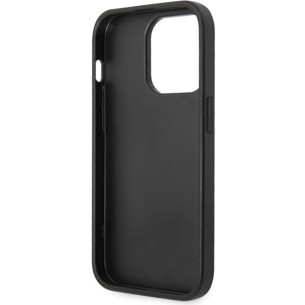 Guess Coque 4G Metal Logo Backcover Apple iPhone 15 Pro - Gris