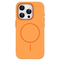 imoshion Coque arrière Color avec Thin MagSafe Ring Apple iPhone 15 Pro - Orange