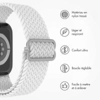imoshion Bracelet nylon tissé Apple Watch | 38/40/41/42 mm - Blanc