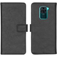 imoshion Étui de télephone portefeuille de luxe Xiaomi Redmi Note 9 - Noir