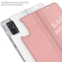 Concevez votre propre housse portefeuille Samsung Galaxy A71 - Blanc