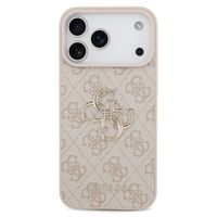 Guess Coque 4G Metal Logo Backcover Apple iPhone 17 Pro Max - Rose
