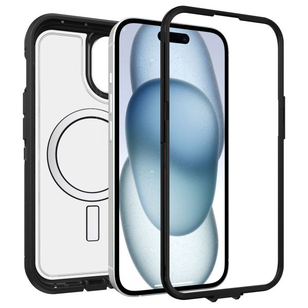 OtterBox Coque arrière Defender XT Apple iPhone 17e / 16e / 15 / 14 / 13 - Clear / Black