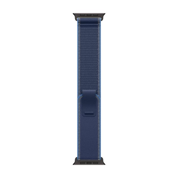 Apple Bracelet Trail Loop Apple Watch | 44/45/46/49 mm - Taille M/L - Blue / Bright Blue Black Titanium