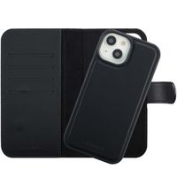 Selencia Étui portefeuille amovible Olyn avec MagSafe Apple iPhone 15 - Noir