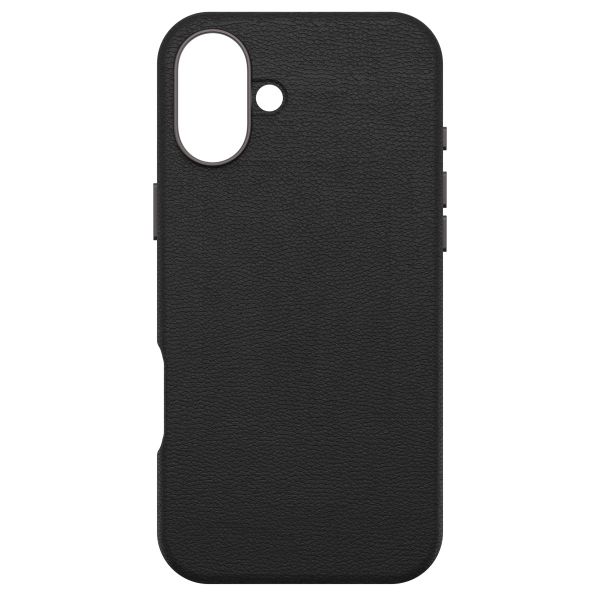 OtterBox Coque en cuir de cactus Symmetry MagSafe Apple iPhone 16 Plus - Noir Ash
