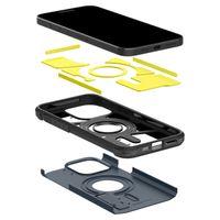 Spigen Coque Tough Armor MagSafe Apple iPhone 15 Pro - Metal Slate