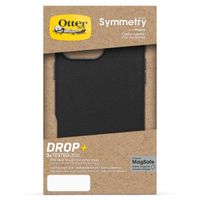 OtterBox Coque en cuir de cactus Symmetry MagSafe Apple iPhone 16 Pro Max - Noir Ash