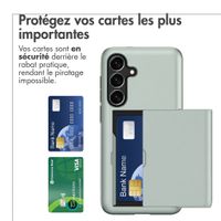 imoshion Coque arrière avec porte-cartes Samsung Galaxy S26 FE - Vert foncé