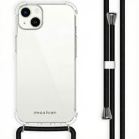imoshion Coque arrière transparente avec cordon Apple iPhone 14 Plus - Noir